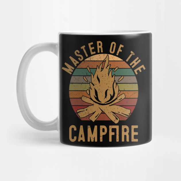 Master of the Campfire Shirt Camping Lovers Gifts Camper by Ortizhw